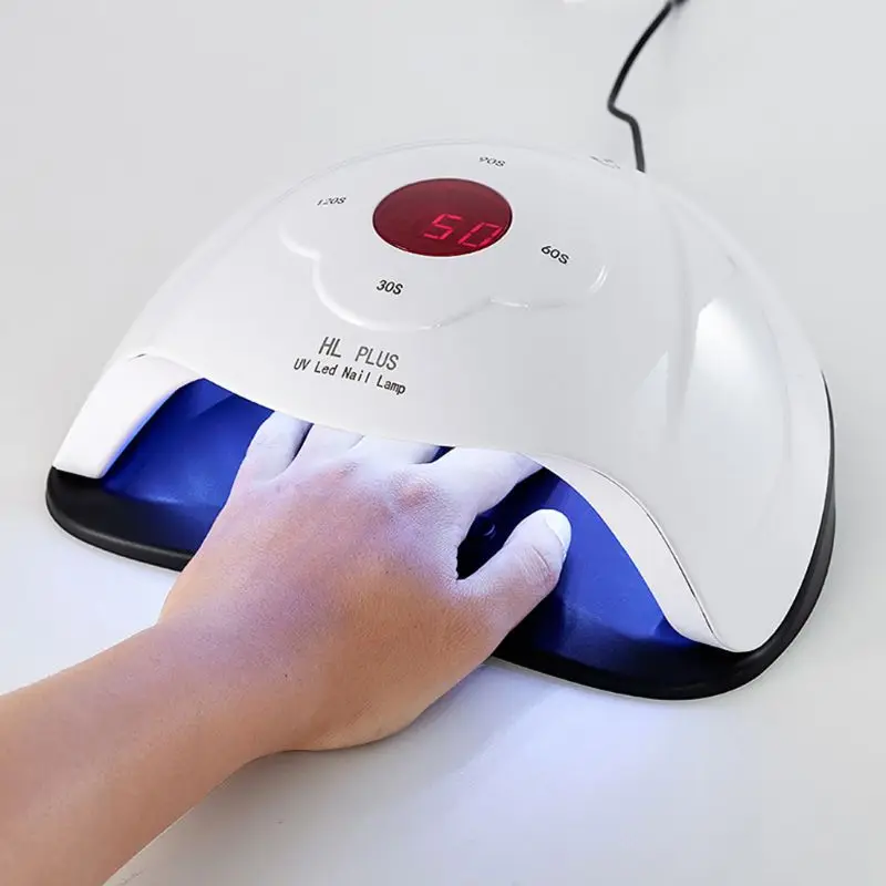 

Portable Intelligent Phototherapy Nail Machine 90W High Power Nails Beauty Lamp Intelligent Phototherapy