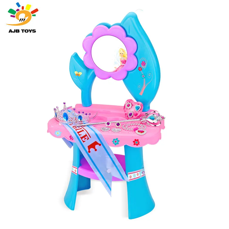 

Hot Selling Children Play House Toys Model Kitchen Makeup Vanity Set Educational GIRL'S Toy