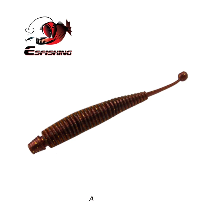 Esfishing рыболовные воблеры, силиконовые приманки, весна Shad, 10 см, 4,5 г, 6 шт., воблеры для рыбалки, мягкие приманки, снасти для рыбалки на карпа, силиконовая приманка - Цвет: A