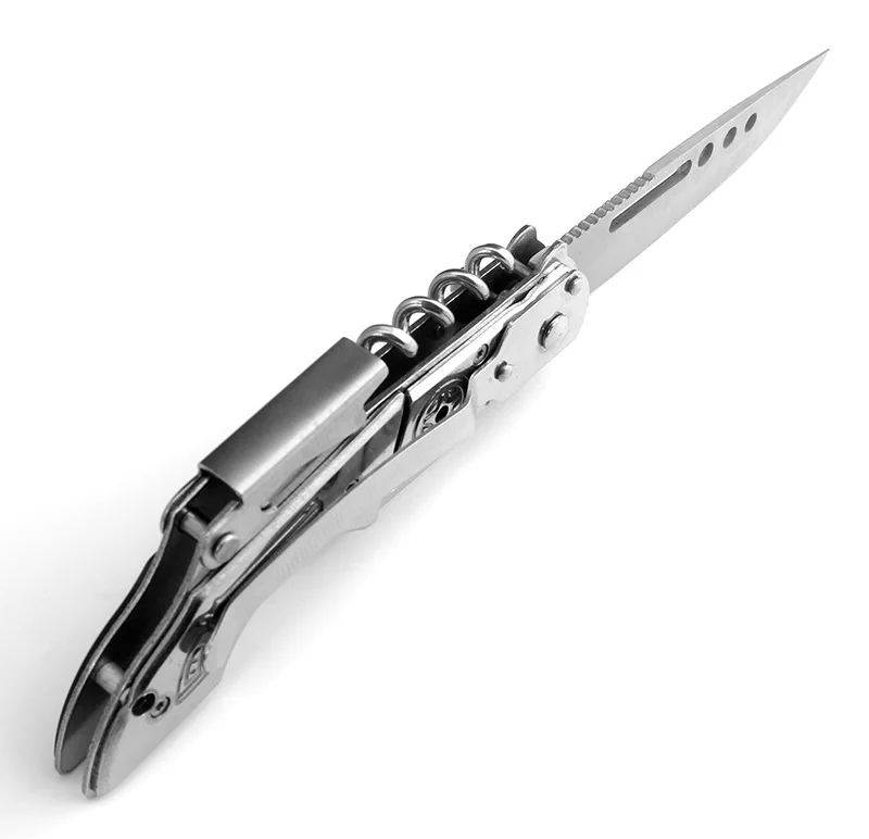 KKWOLF Многофункциональный складной нож охотничий для выживания 440C Тактический