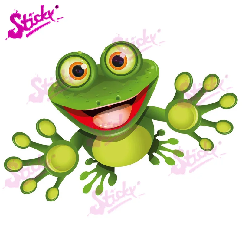 Klebstoff Facciamo Ein Tadpole Frosch Sticker Autocollant Decal