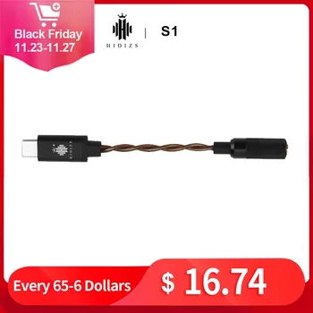 

HIDIZS S1 Portable Headphone Amplifier USB Type C DAC Headphone Amp for Android/Windows/MacOSX System Smartphone Laptop