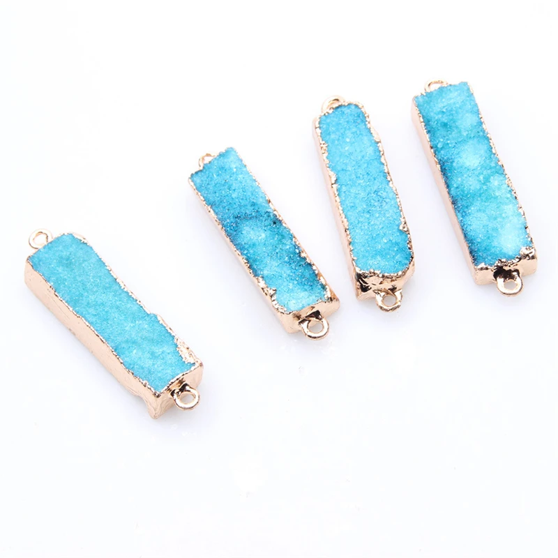 Оптовая продажа 5 цветов Бриллиантовая подвеска Золотая рамка натуральный