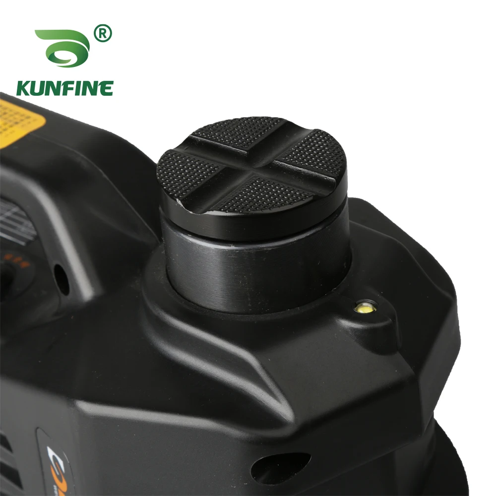 KUNFINE 12V 5Ton 3Ton Car Electric Tire Lifting Car Jacks Hydraulic Air Infatable Car Floor Jack With Tire Gauge Air Pump (3)