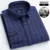 NEW 100% Cotton 7XL Striped Shirt For Mens Long Sleeve Casual Slim Fit Business Male Dress Shirts Thick Work Shirts Men Clothing 28