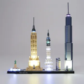 

MODIKER Compatible With 21028 Blocks USB Powered LED Lighting Kit for Architecture New York City 21028 LED Included Only