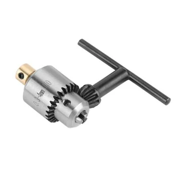 

Micro 0.3-4mm JTO Taper Mounted Lathe Electric Drill Chuck + Wrench + Chuck Key