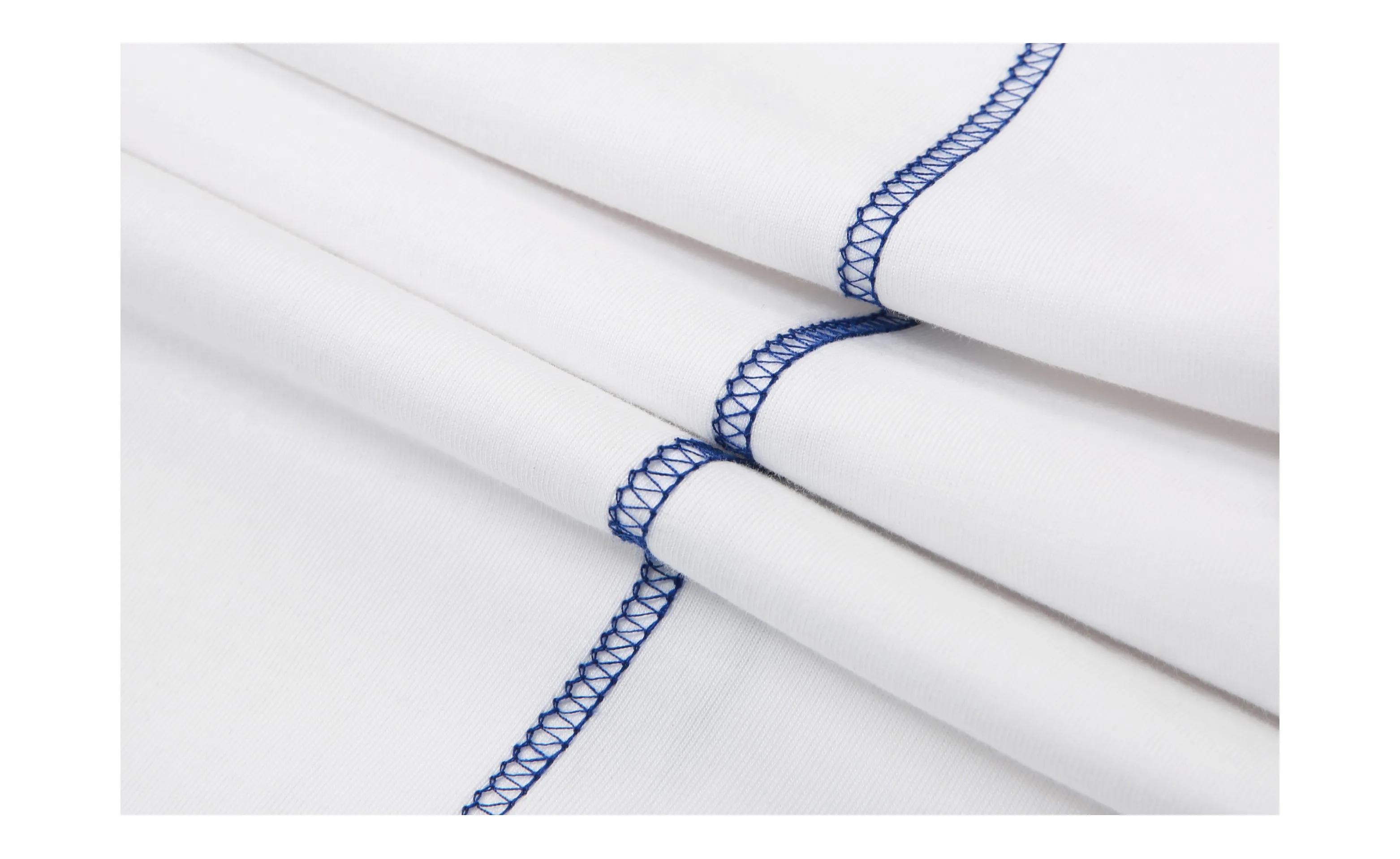 Silenstorm 21ss basic white cotton t-shirt visible stitching streetwear