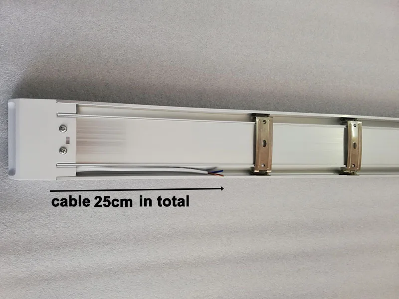 square linear light with 25cm cable