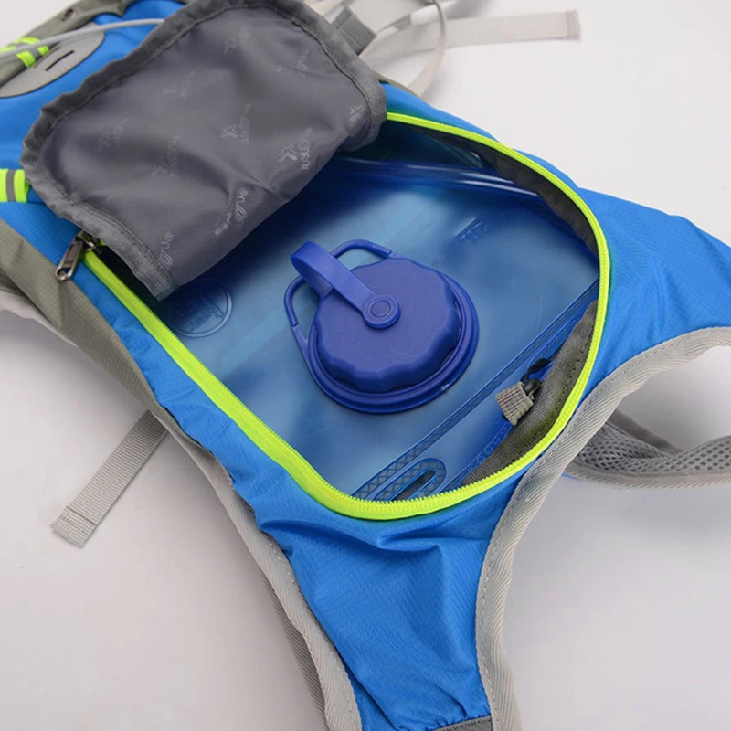 Легкий светоотражающий велосипедный рюкзак с сумкой для воды, складной спортивный рюкзак Mochila, военная Лыжная сумка, рюкзак для выживания Hidratacion