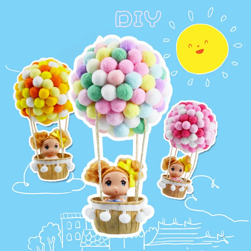 Дети ручной работы творческий DIY светящийся воздушный шар Droplight материал посылка Монтессори ремесло игрушки подарки на день рождения для детей