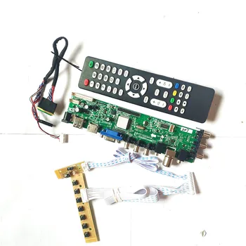 

For N140BGE-LB2/LB3/L24/LA2/LA3/LAA HDMI VGA USB AV TV universal LVDS 40-Pin panel 1366*768 DVB digital LCD Controller board Kit