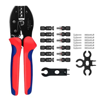 

27pcs/set Cable Connector Easy Use PV Wire Spanners Wrench Electricas With Storage Bag Power Terminal Solar Crimping Tool Cutter