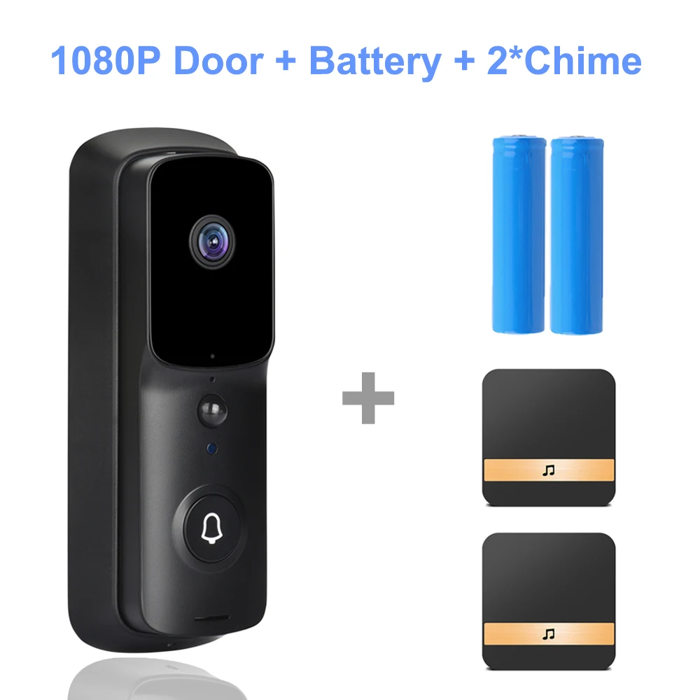 Option 6 HISMAHO 1080P HD видео дверной звонок умный дом Wi-Fi видео домофон IP домофон для квартиры беспроводная камера безопасности - Цвет: Option 6