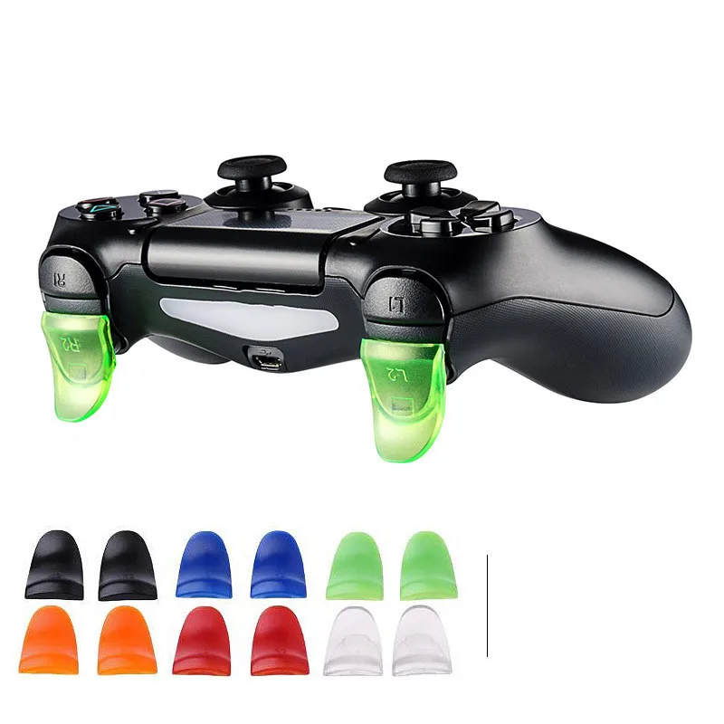 1 пар/опционально изогнутый триггер L2 R2 набор кнопок расширителя для PlayStation 4 PS4 S/PS4