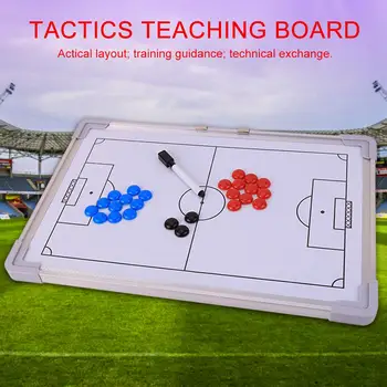 

Aluminum coach board Tactics Board Football white Wall-mounted futsal soccer board Competition Training Board