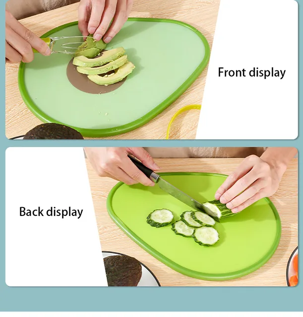 joie Cutting Board Watermelon Avocado Antibacterial Double-sided Cute  Fruits Vegetable Cutting Board PC Chopping Board Kitchen - AliExpress