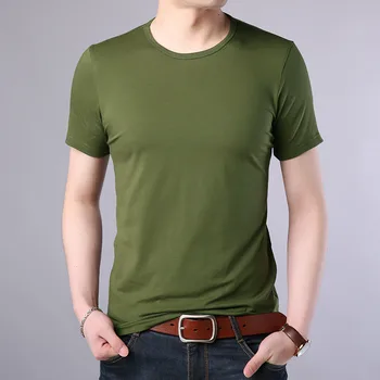 

Trendy men and women in Europe and the tide trend T-shirt men's tide hip hop Korean version of the summer men's T-shirt