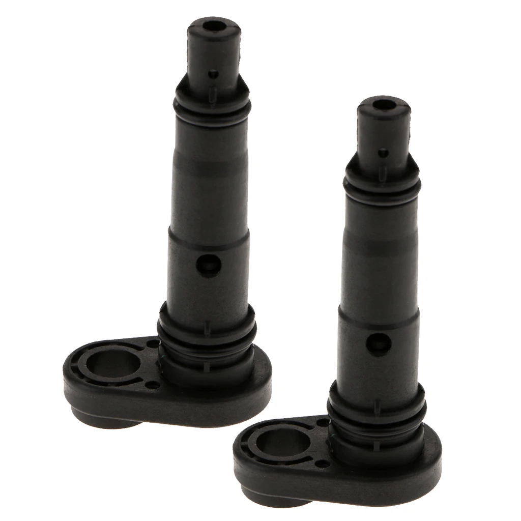 2PCS Black PCV Valve Standard V384 Fits for Acura MDX RDX ZDX 07-13