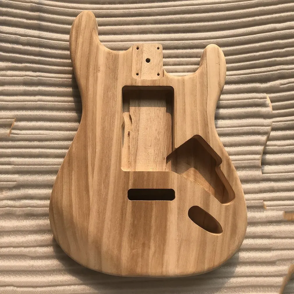 Незавершенный DIY корпус гитары Клен для гитара стиля ST электрогитара Alderwood Гитара