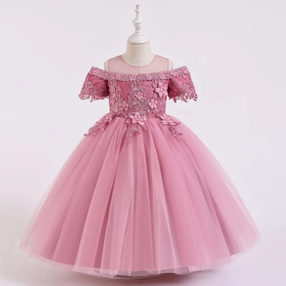 Pink Gown For 7th Birthday Online ...