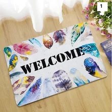 Резиновый коврик для кухни и ванной комнаты, семь цветов, 40*60 см, для дома, ванной, кухни, маленький ковер