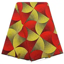 Анкара восковая ткань Африканская ткань настоящий воск принты ткань высокого качества мягкая горячая Распродажа Анкара Хлопковая Ткань 6 ярдов