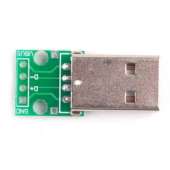 

Usb Male To Dip 2.54Mm Inline 4P To Inline Adapter Board Has Been Soldered Mobile Phone Power Data Cable