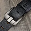 [LFMB]dropshipping Famous Brand pin buckle genuine leather fashion Cow Leather male strap men belt  for men 3.8cm width ► Photo 2/6