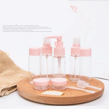 

Travel-Size Bottle Container Set Portable Leak-Proof Bottle with Pipette for Detergents, Shampoos