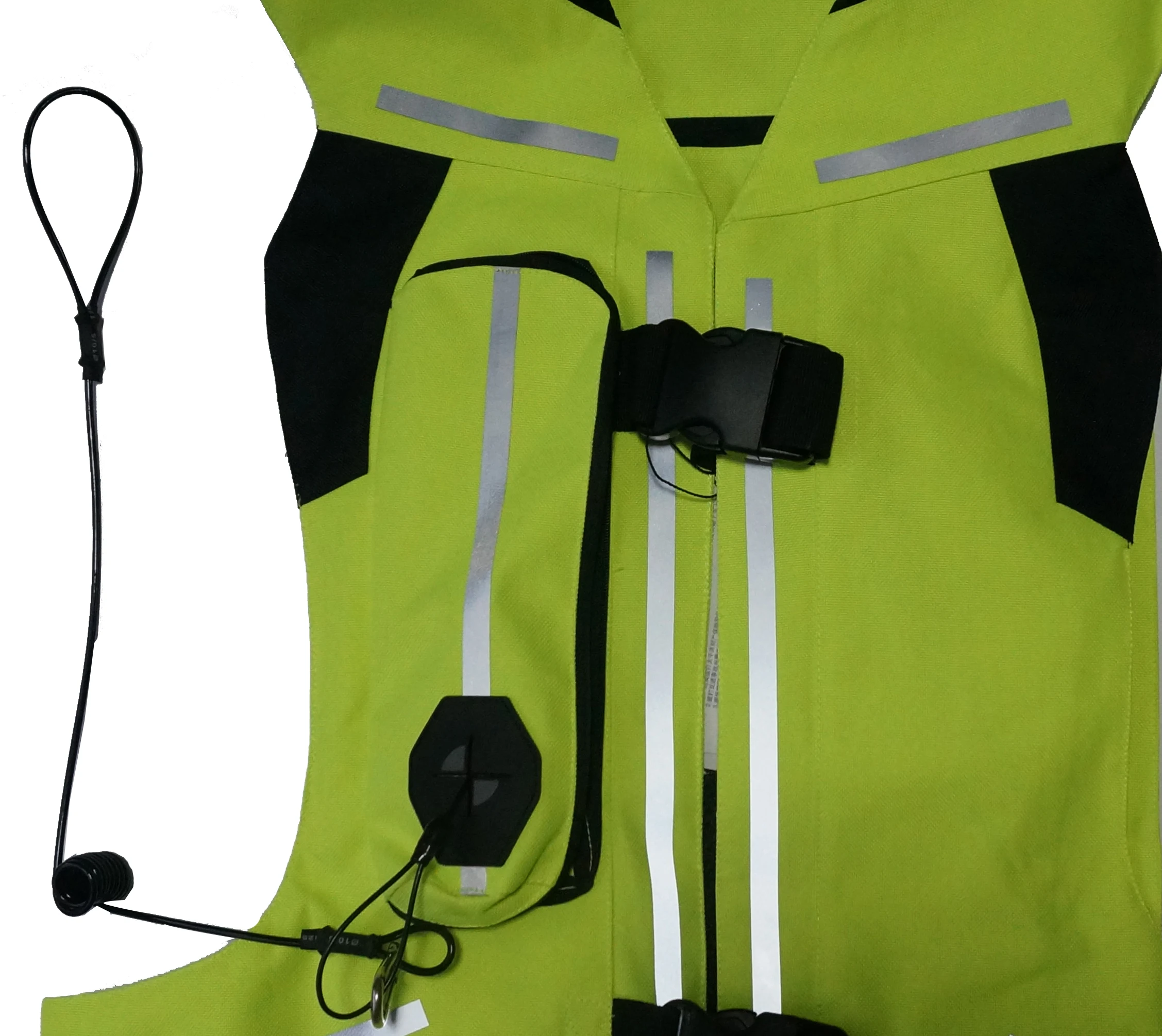 Motorcycle airbag Vest Original Lanyard Moto Airbag jacket airbag vest