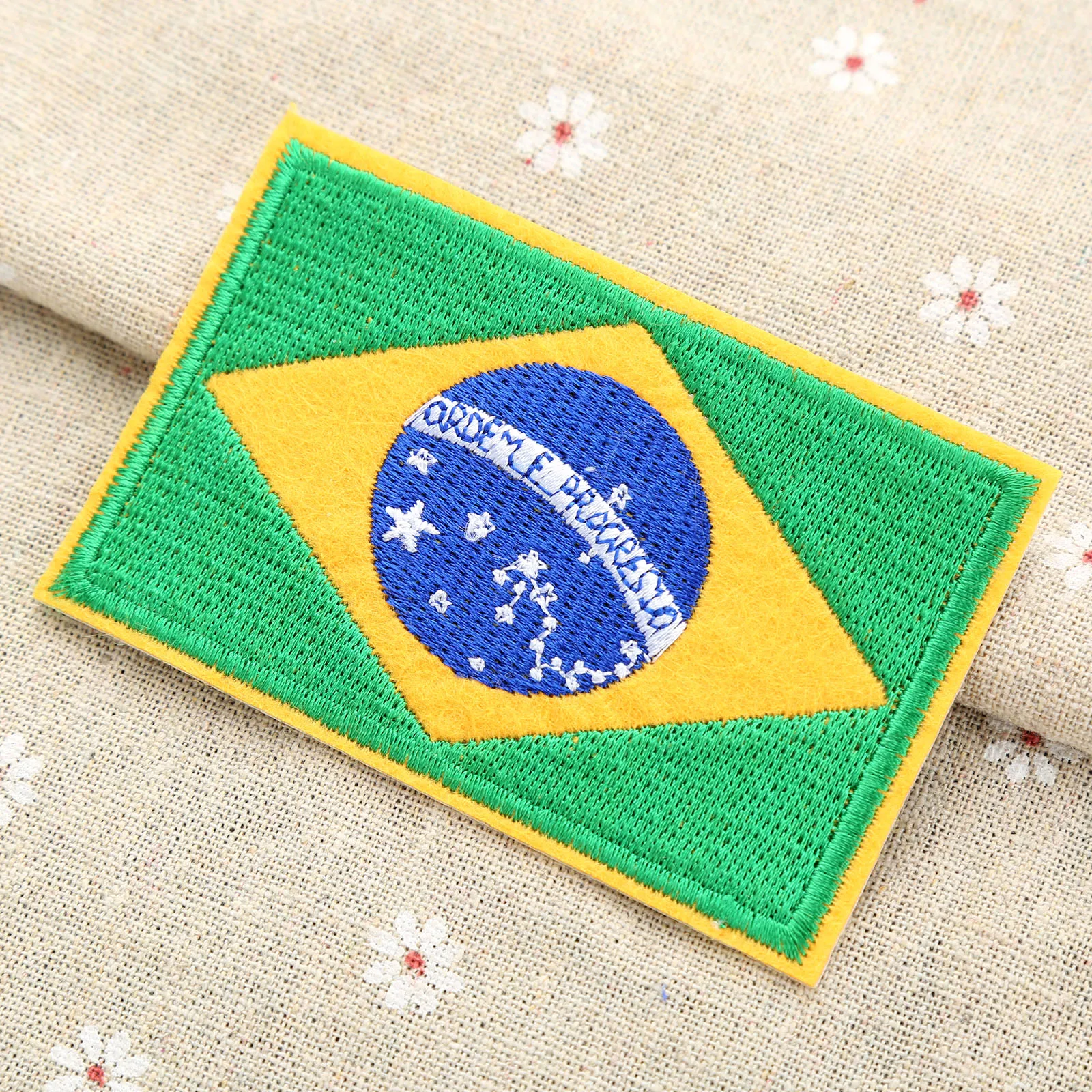 Нашивки с изображением флага Бразилии для детской одежды|patches for kids clothes|country flag