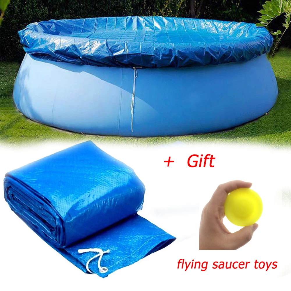 

Swimming pool cover Square/Round Solar anti-UV Dustproof Waterproof Large Pool cover Outdoor Fit 6FT/8FT/10FT