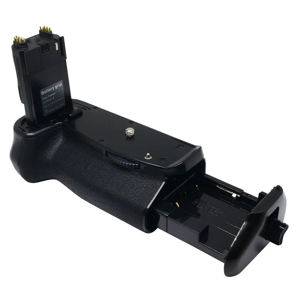 JINTU Battery Grip Power for Canon EOS 70D 80D DSLR Camera +2pcs Recharge LP-E6 Battery kit replacement BG-E14