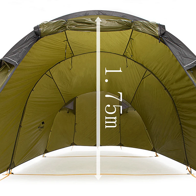 Naturehike Cloud Tourer 2 Motorcycle Tent 40D Silicone Double Resident CampingTents for Motorcycling Travel