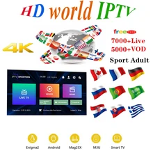 IPTV 7000+ Live Channels And Vod 4k HD Best EUROPE XXX IPTV Arabic Sweden UK USA French America IPTV For M3U Android Apk