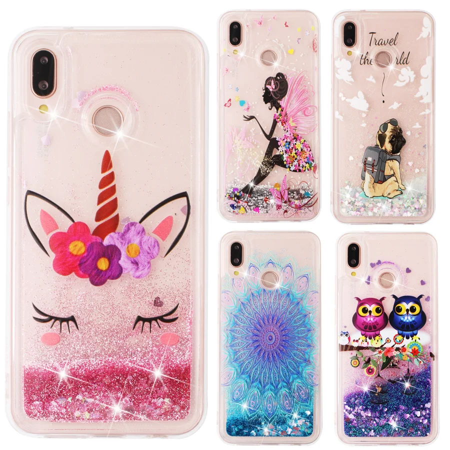 

Liquid case for Xiaomi Redmi Note 7 7A case Xiaomi Redmi Note 7 Pro Back Cover Redmi 7A Phone cases Glitter Soft Silicone Cover