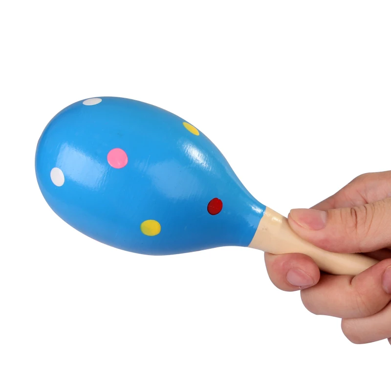 Wooden Baby Rattle toys for baby 0-12 months Sand hammer for Listening Practice Musica toy for Educational brinquedos