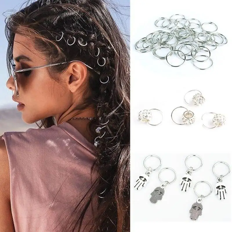 On Sale Braider-Decoration-Accessories Jewelry Charms Hair-Rings-Beads Dreadlock African Metal GR6Je1NJ0kV