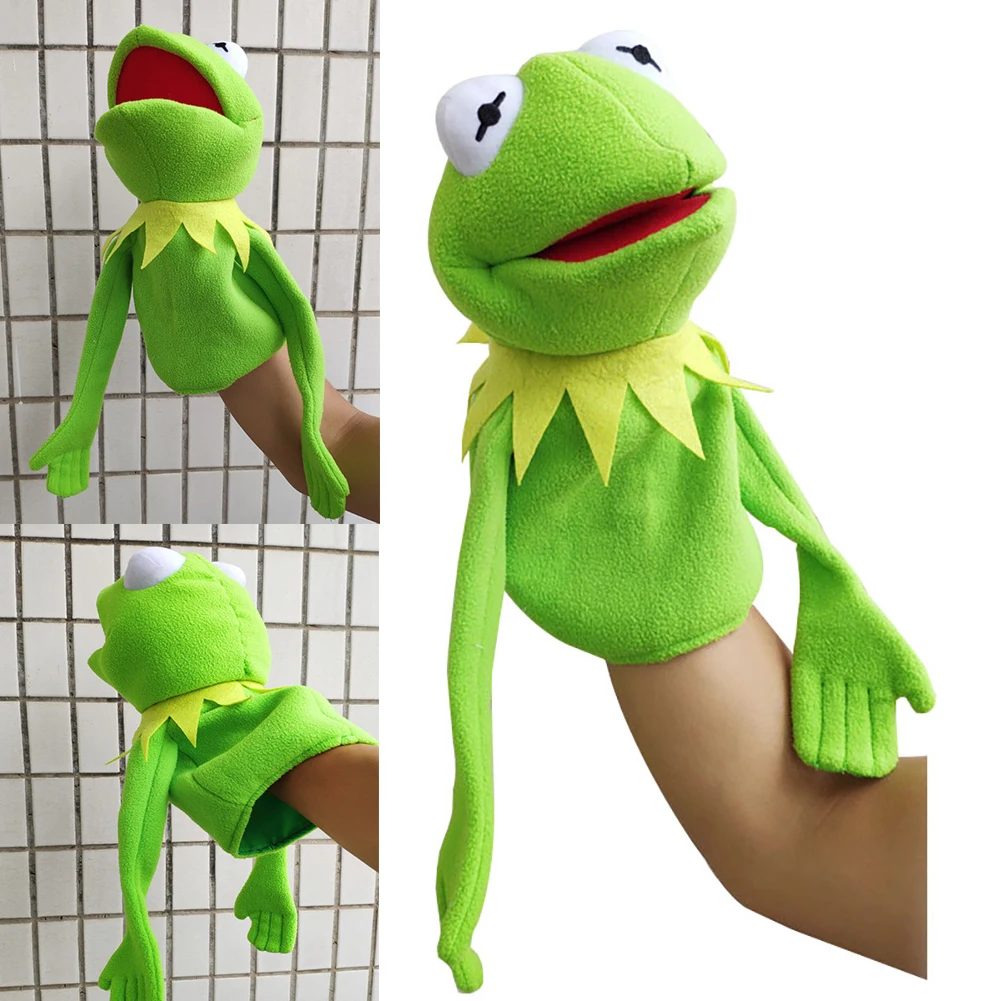 Плюшевая игрушка для кукол лягушек из сериала Muppet Kermit подарок на день рождения