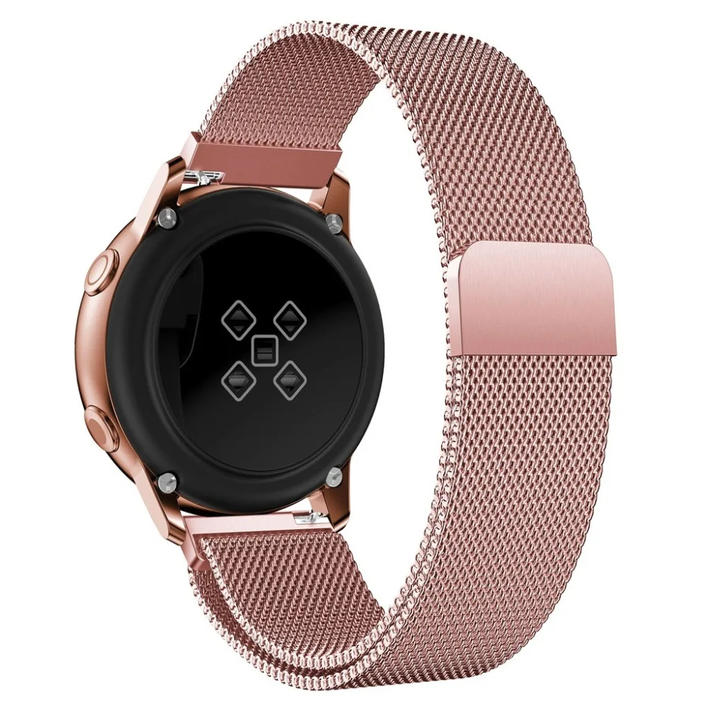 Ремешок для часов из нержавеющей стали Milanese классический ремешок Samsung Galaxy Watch Active