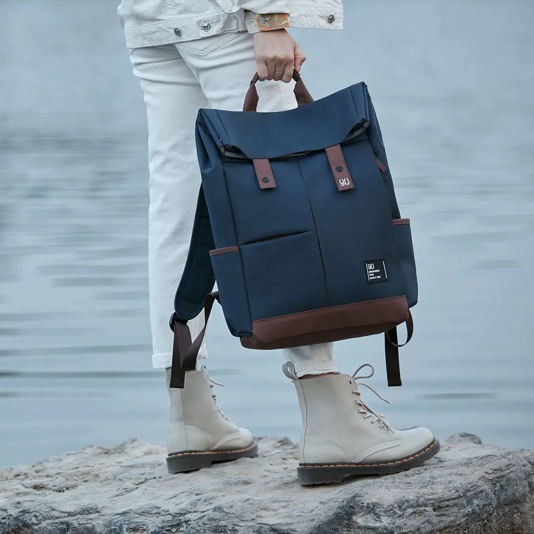 Xiaomi Youpin 90fun колледж рюкзак для школы, для отдыха 15,6 дюймов водонепроницаемая сумка для ноутбука рюкзак для путешествий для мужчин и женщин