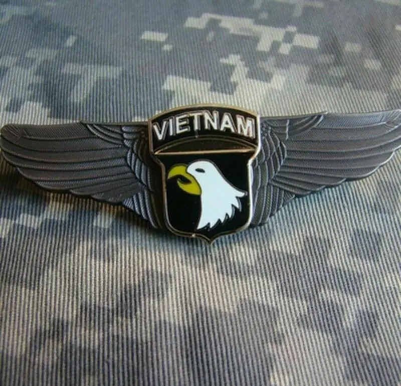 101st дивизии Вьетнам армии США военный Pilot Wing знака Insignia Pin shop5605101 | Спорт и