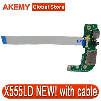 

AK Original For ASUS X555 X555L X555LD X555LD_IO USB AUDIO CARD READER BOARD REV:2.0 MB 100% Tested Fast Ship
