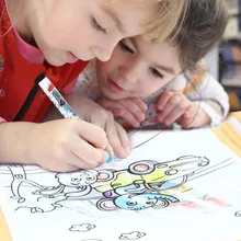 Для беременных с музыкой детей раннего возраста обучения живописи граффити животных пейзаж Живопись Ткань Книга детей Educatio