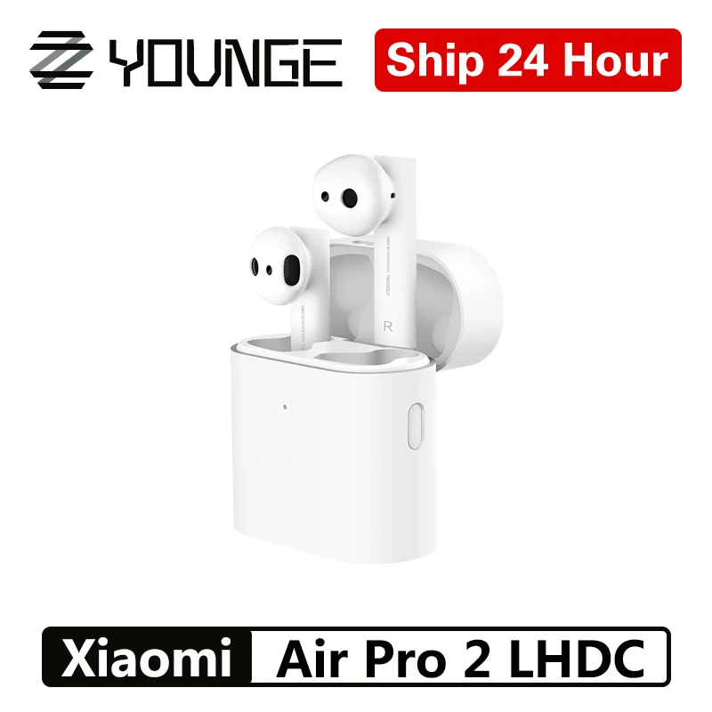 Oringinal Xiao mi Airdots Pro 2 беспроводные наушники TWS True Earbuds LHDC Tap стерео управление Dual C ENC с c