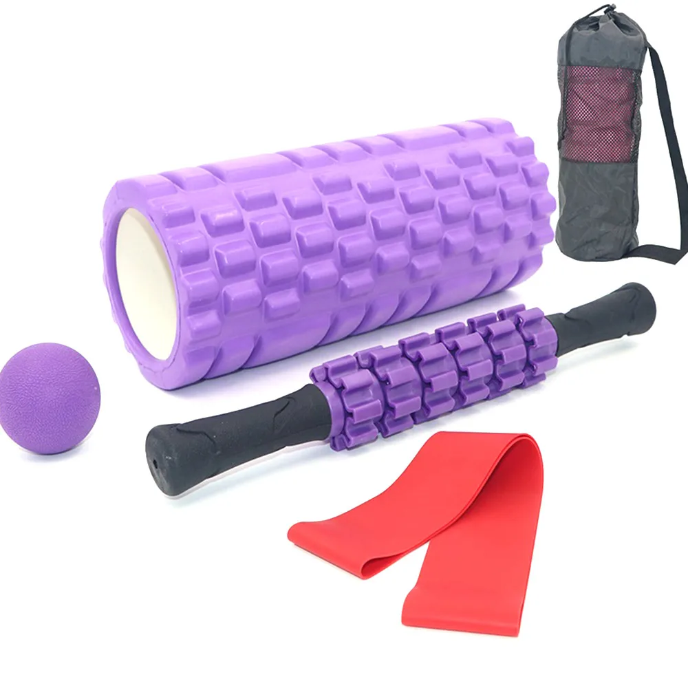 

Foam Roller Set Gym Fitness Yoga Peanut Ball Pilates Block Peanut Massage Roller Ball For Therapy Relax Exercise Relieve Stress