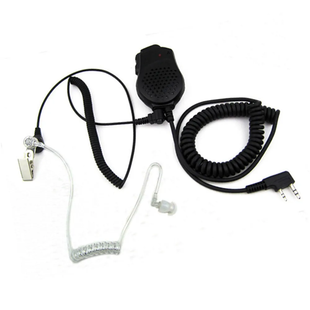 Микрофон Baofeng микрофон двойной PTT для Kenwood pofung UV иди и болтай walkie talkie “иди и UV-82 UV82 UV-82L UV-8D UV-89 UV-82HP портативный любительский радиопередатчик