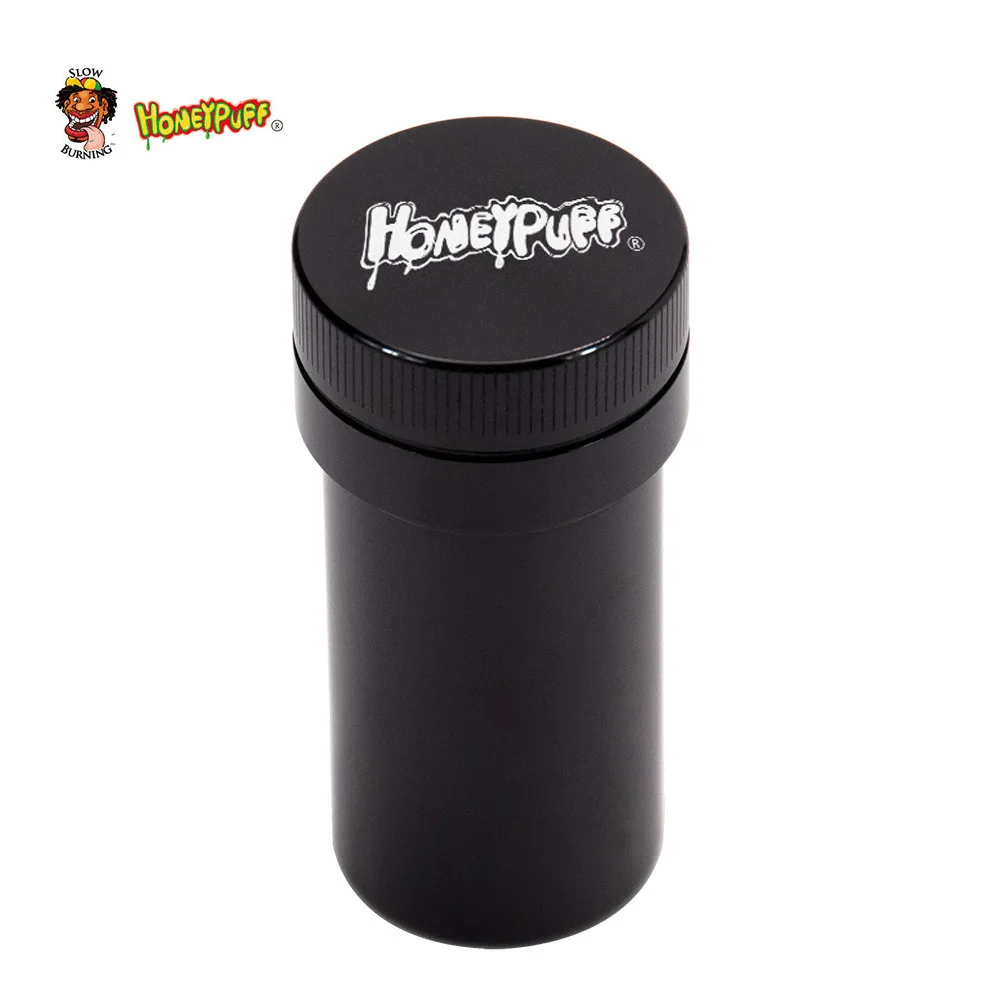HONEYPUFF алюминиевый травяной шлифовальный станок с контейнером для хранения один в
