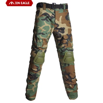 

Camouflage Tactical Army Pants Soft Shell Cargo Trousers Men Military Pants Casual Trousers Unisex Waterproof